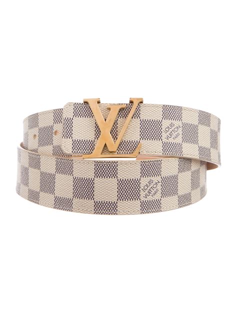 louis vuitton initiales damier azur belt|lv initiales damier azur belt.